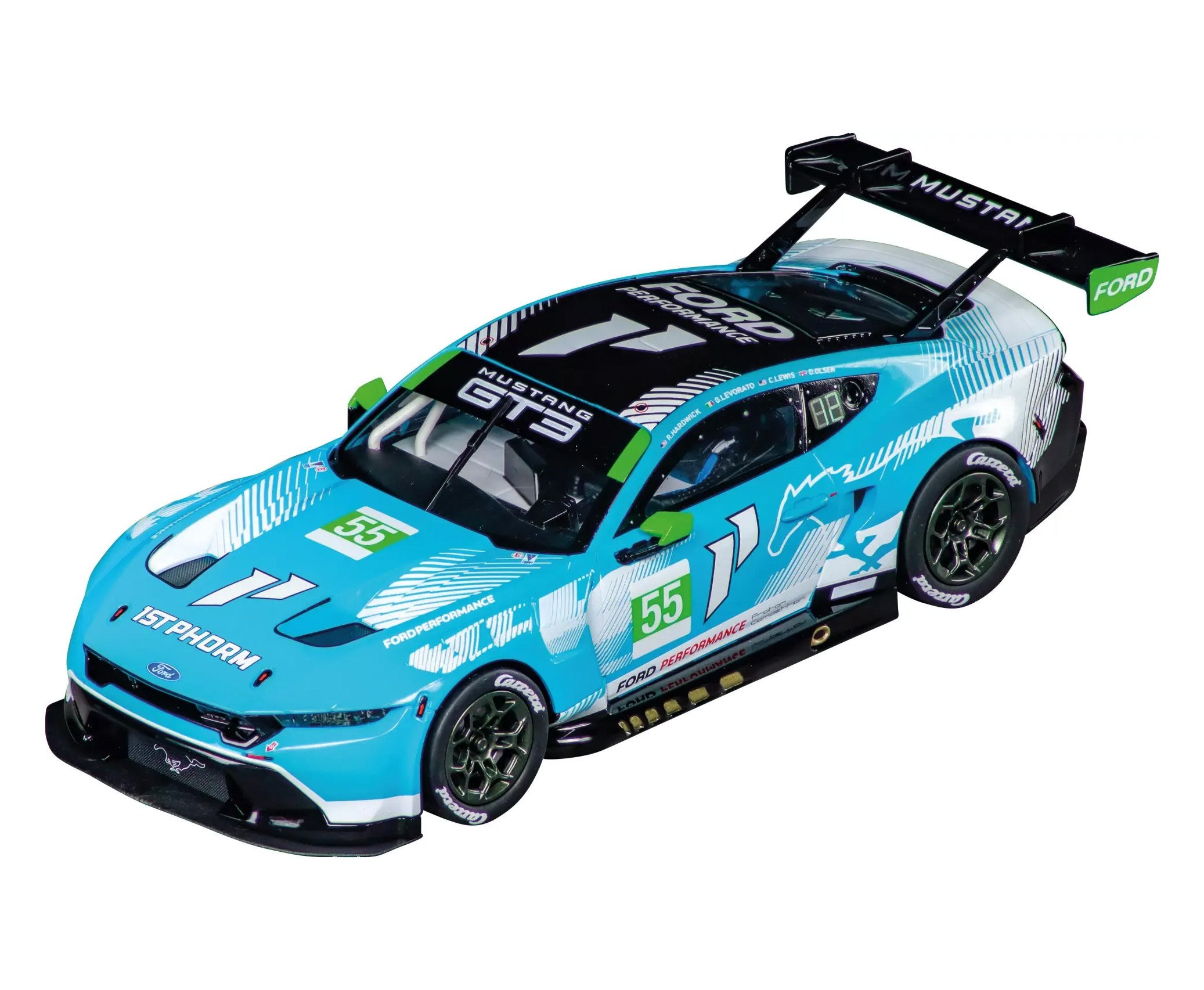 Carrera EVOLUTION 1/32 Ford Mustang GT3 "Champion Spirit #55" Slot Car
