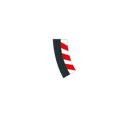 Evolution Inside shoulder curve 2 / 30 Degree (6), end piece (2)