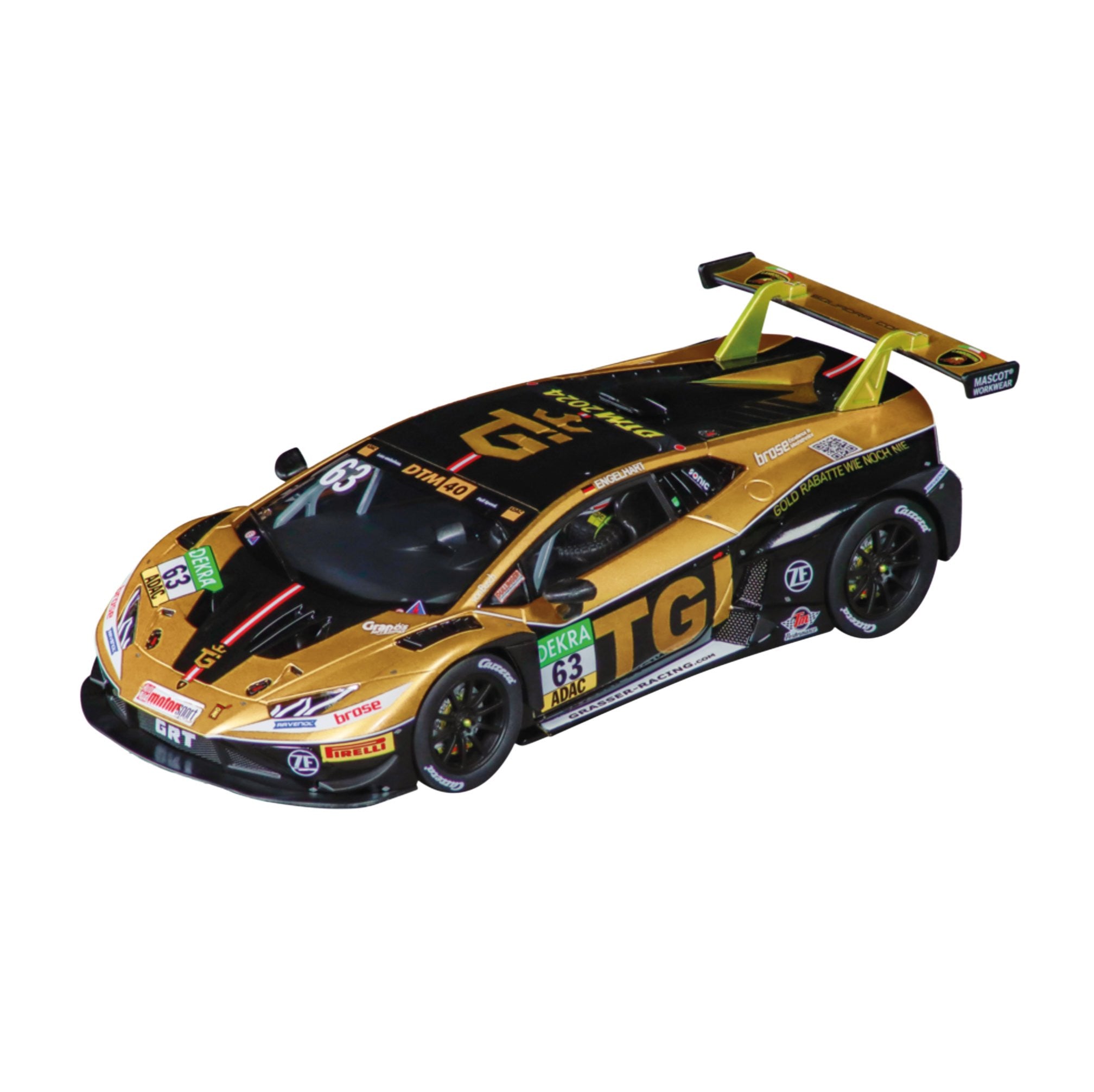 Carrera EVOLUTION 1/32 Lamborghini Huracán GT3 Evo2 #63 DTM 2024